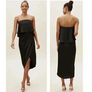 BHLDN KELLY DRESS BLACK